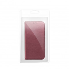 Peňaženkové puzdro Smart Magneto book na Motorola Moto G14 Bordový