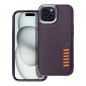 Kryt MILANO na Apple iPhone 15 Tmavo fialový (purple)