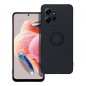 Kryt Silicone ring na XIAOMI Redmi Note 12 4G Čierny