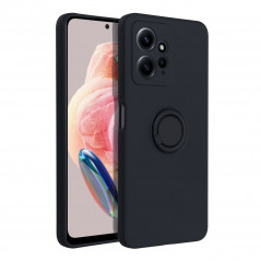 Kryt Silicone ring na XIAOMI Redmi Note 12 4G Čierny