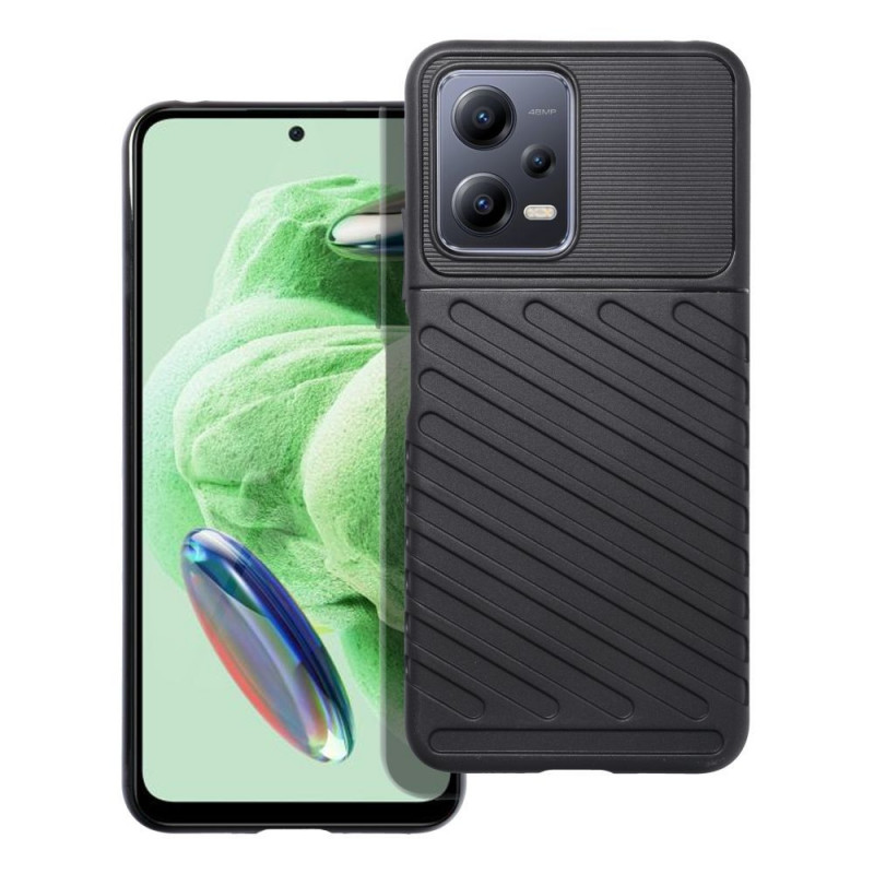 Kryt THUNDER na XIAOMI Redmi Note 12 5G Čierny
