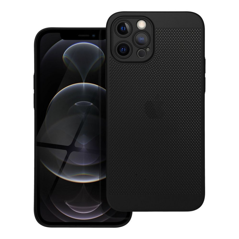 Kryt Breezy na Apple iPhone 12 Pro Čierny