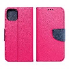 Peňaženkové puzdro Fancy Book na XIAOMI Redmi 10C Ružova / Námornícka modrá