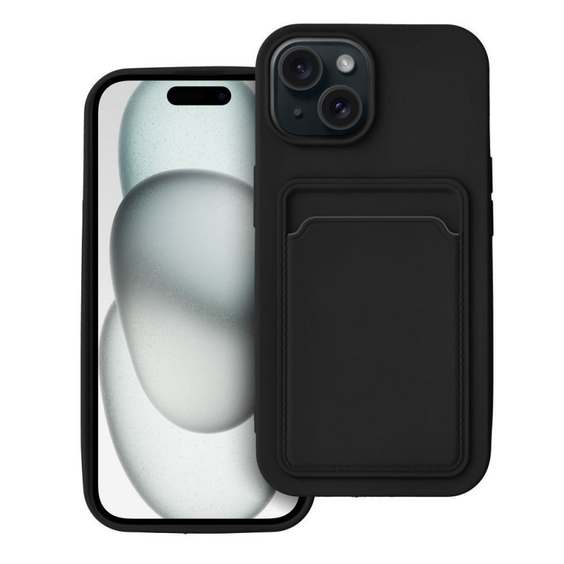 Kryt Card na Apple iPhone 15 Čierny