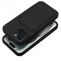 Kryt Card na Apple iPhone 15 Čierny