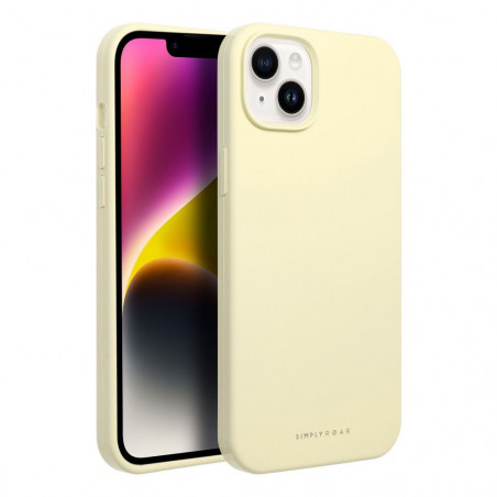 Kryt Roar Cloud-Skin na Apple iPhone 14 Svetlo žltý