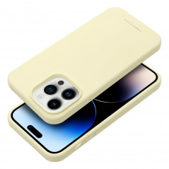 Kryt Roar Cloud-Skin na Apple iPhone 14 Pro Max Svetlo žltý