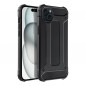 Tvrdený kryt Armor na Apple iPhone 15 Plus Čierny