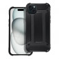 Tvrdený kryt Armor na Apple iPhone 15 Plus Čierny