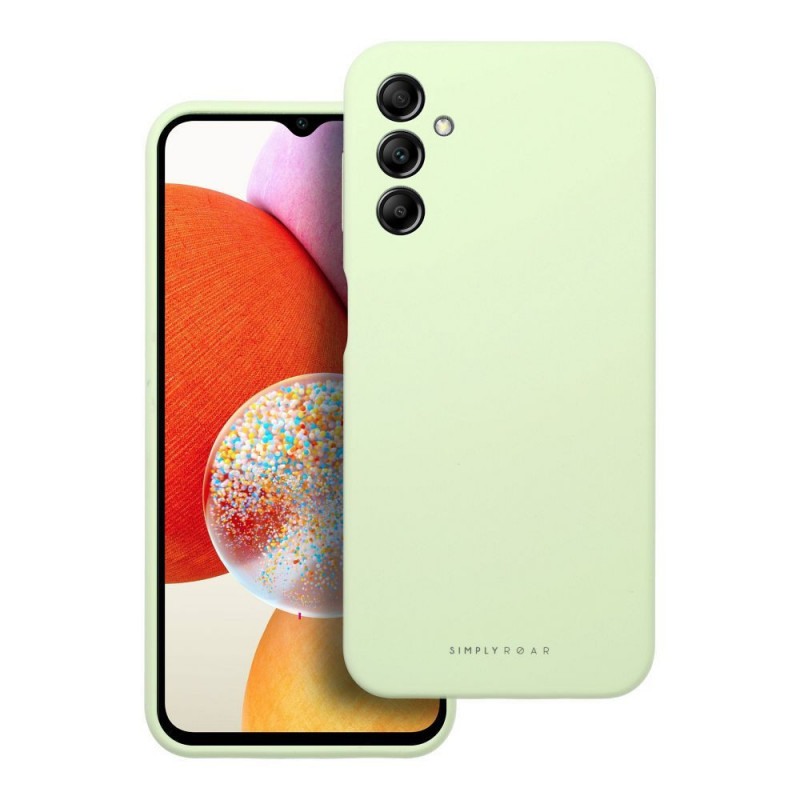 Kryt Roar Cloud-Skin na Samsung Galaxy A14 LTE Svetlo zelený