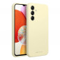 Kryt Roar Cloud-Skin na Samsung Galaxy A14 LTE Svetlo žltý