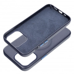 Kryt Roar Leather Mag na Apple iPhone 13 Pro Elegant  MagSAFE  Tmavší modrý