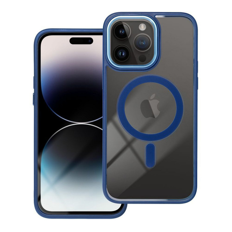 Kryt Color Edge Mag na Apple iPhone 14 Pro Max MagSAFE  Námornícka modrá