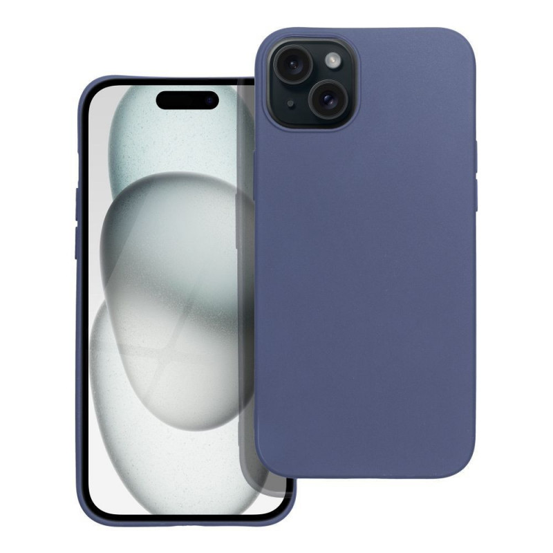 Kryt MATT na Apple iPhone 15 Plus Modrý