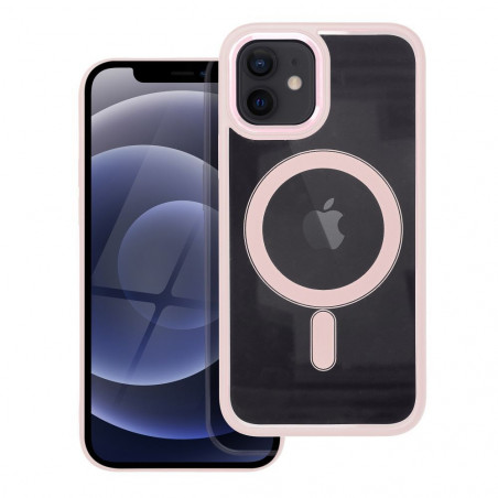 Kryt Color Edge Mag na Apple iPhone 12 Pro MagSAFE Ružový