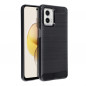 Kryt Carbon na Motorola Moto G73 Elegant  Čierny