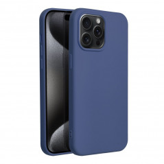 Kryt Silicone na Apple iPhone 15 Pro Max Elegant Modrý
