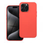 Kryt Silicone na Apple iPhone 15 Pro Max Elegant  Broskyňový