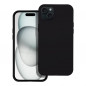 Kryt Silicone na Apple iPhone 15 Elegant  Čierny