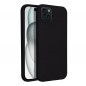 Kryt Silicone na Apple iPhone 15 Elegant  Čierny
