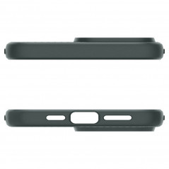 Kryt Spigen  Liquid Air na Apple iPhone 15 Pro Temne zelená