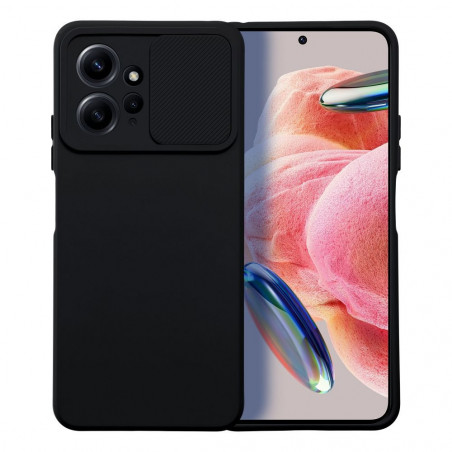 Kryt Slide na XIAOMI Redmi Note 12 4G Čierny