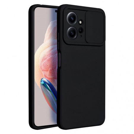 Kryt Slide na XIAOMI Redmi Note 12 4G Čierny