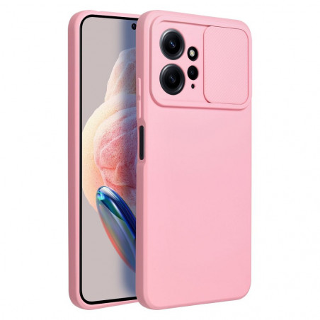 Kryt Slide na XIAOMI Redmi Note 12 4G Svetlo ružový