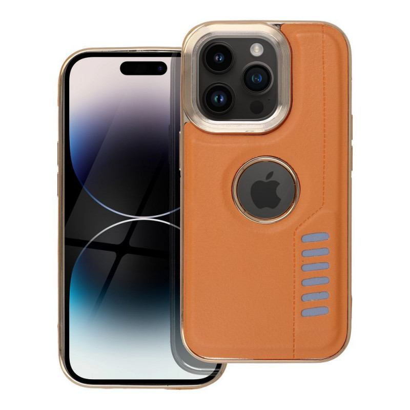 Kryt MILANO na Apple iPhone 14 Pro Hnedý Kryt MILANO na Apple iPhone 14 Pro Hnedý