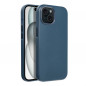 Kryt Leather Mag Cover na Apple iPhone 15 Elegant  MagSAFE  Indigový modrý