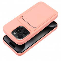 Kryt Card na Apple iPhone 15 Pro Ružový