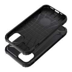 Tvrdený kryt Armor na Apple iPhone 15 Čierny