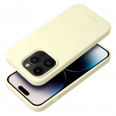Kryt Roar Cloud-Skin na Apple iPhone 15 Pro Svetlo žltý