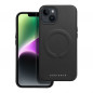 Kryt Roar Leather Mag na Apple iPhone 12 Pro Elegant  MagSAFE  Čierny