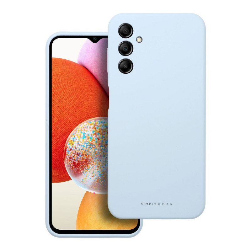 Kryt Roar Cloud-Skin na Samsung Galaxy A14 LTE Svetlo modrý