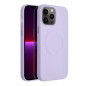 Kryt Roar Leather Mag na Apple iPhone 13 Pro Max Elegant  MagSAFE  Fialový (Purple)