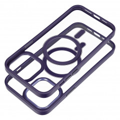 Kryt Color Edge Mag na Apple iPhone 13 Pro Max MagSAFE  Hlboká fialová