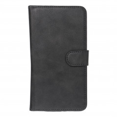 Univerzálne puzdro, Peňaženkové puzdro COMMON book na Samsung Galaxy S21 5G Elegant, Mäkká podšívka vo vnútri  Čierny