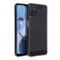 Kryt Carbon na Motorola Moto E22i Elegant  Čierny