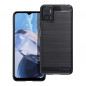 Kryt Carbon na Motorola Moto E22i Elegant  Čierny