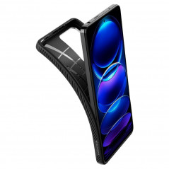 Kryt Spigen  Liquid Air na XIAOMI Redmi Note 12 Pro 5G Matná čierna