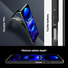 Kryt Spigen  Liquid Air na XIAOMI Redmi Note 12 Pro 5G Matná čierna