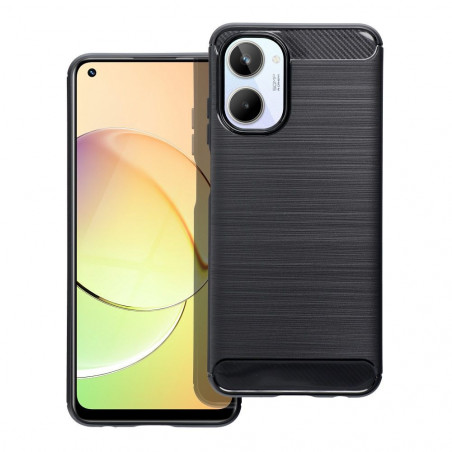 Kryt Carbon na realme 10 Elegant  Čierny