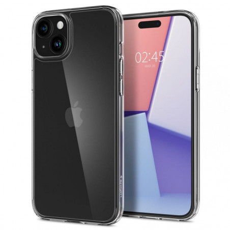 Kryt Spigen Airskin Hybrid na Apple iPhone 15 Transparentný