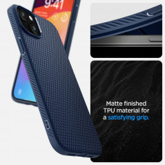 Kryt Spigen  Liquid Air na Apple iPhone 15 Námornícka modrá