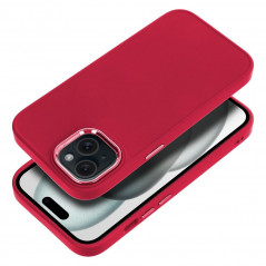 Kryt FRAME na Apple iPhone 15 Elegant  Purpurový