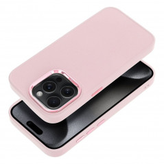 Kryt FRAME na Apple iPhone 15 Pro Elegant  Púdrovo ružový