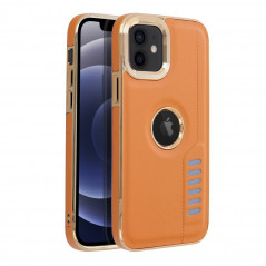 Kryt MILANO na Apple iPhone 12 Hnedý