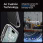 Kryt Spigen Ultra Hybrid na Apple iPhone 15 Pro Krištáľovo čistý  Transparentný