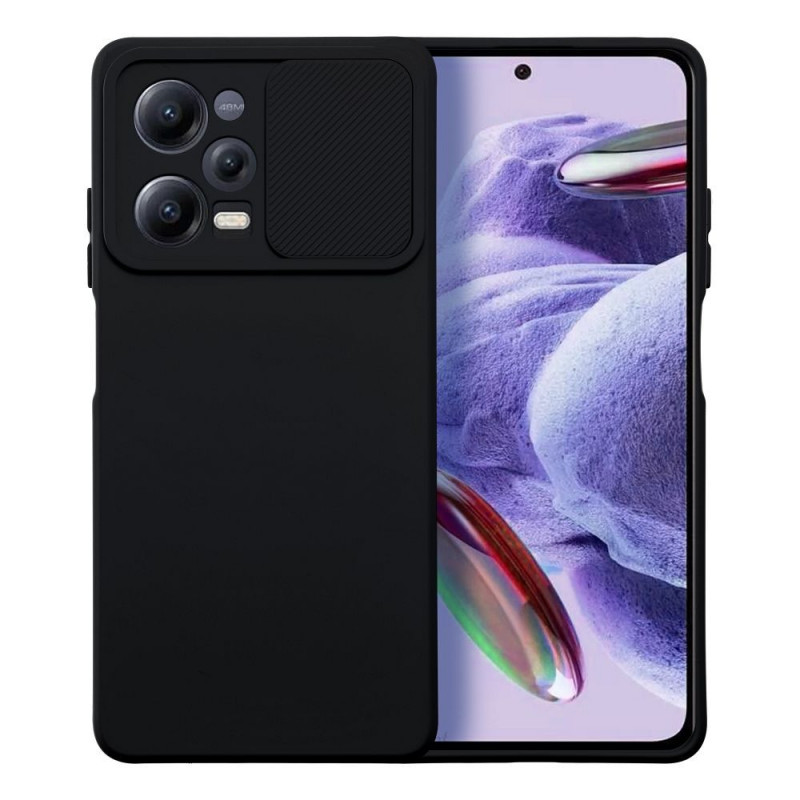 Kryt Slide na XIAOMI Redmi Note 12 Pro 5G Čierny